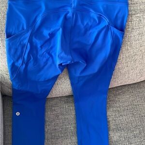 Lululemon Electric Blue Activewear
